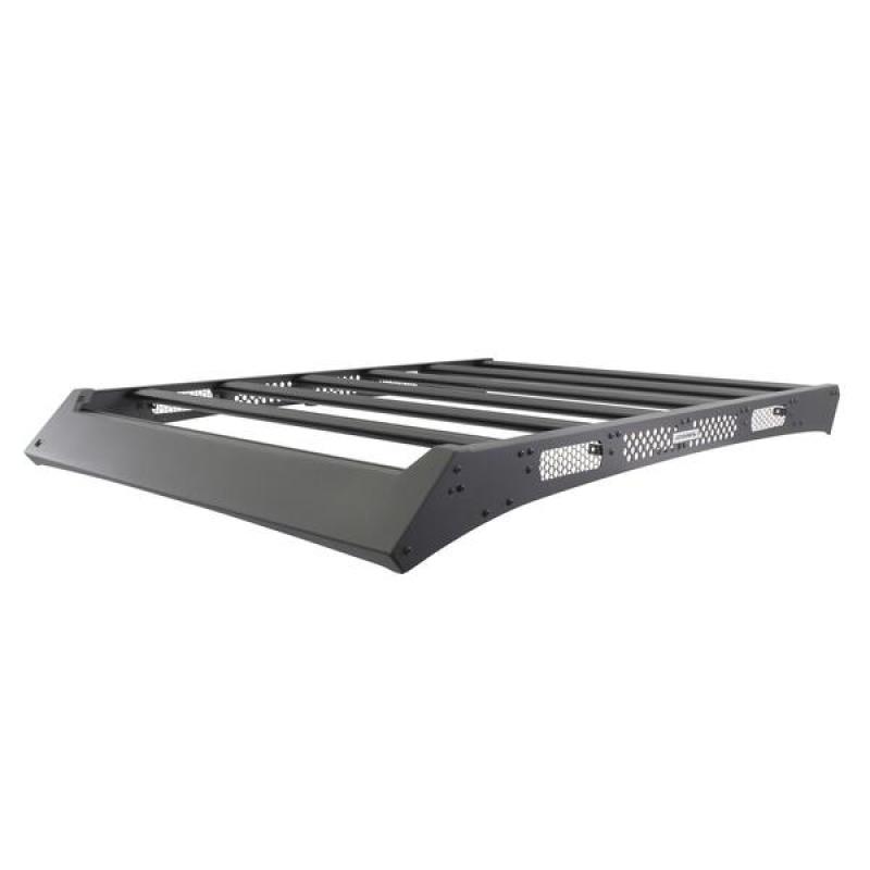 Load image into Gallery viewer, Go Rhino 16-23 Toyota Tacoma DC Ceros Low Profile Roof Rack - Tex. Blk
