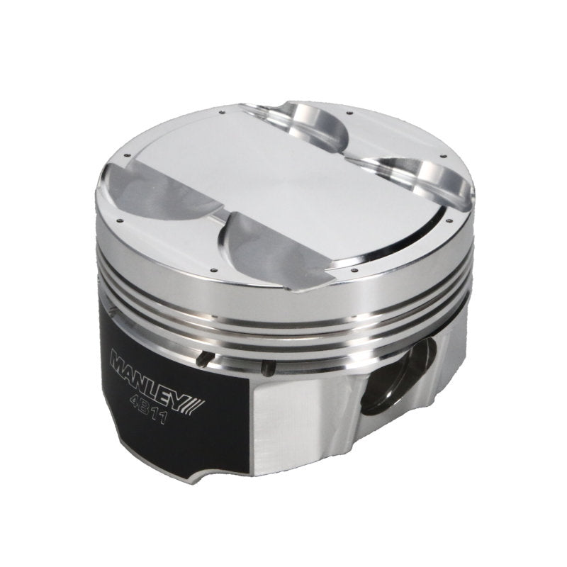 Load image into Gallery viewer, Manley 08+ Mitsubishi 4B11T 86mm STD -5cc Dome 9.0:1 CR Platinum Series Piston Set w/ Rings
