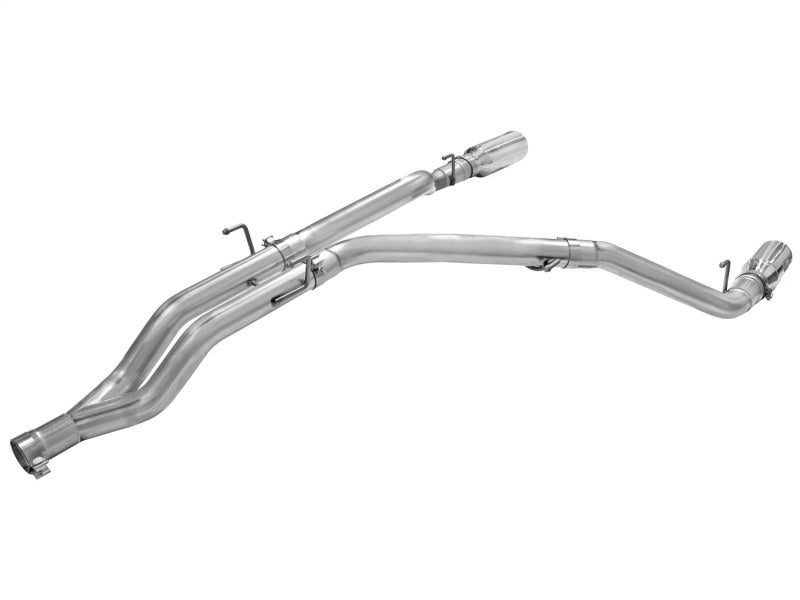 Load image into Gallery viewer, aFe MACHForce XP DPF-Back Exhaust 3in SS w/ 5in Polished Tips 2014 Dodge Ram 1500 V6 3.0L EcoDiesel
