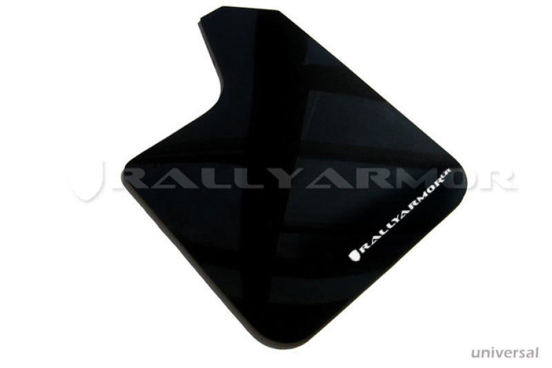 Load image into Gallery viewer, Rally Armor Universal Fit (No Hardware) Black UR Mud Flap w/ White Logo
