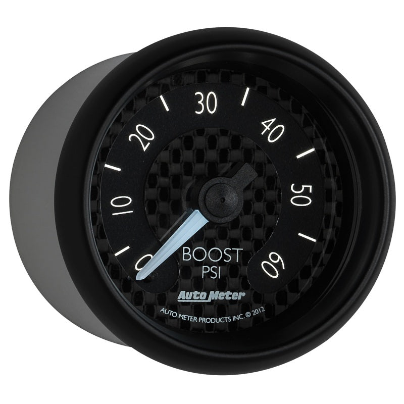 Load image into Gallery viewer, Autometer GT Series 52mm Mechanical 0-60 psi Boost Gauge

