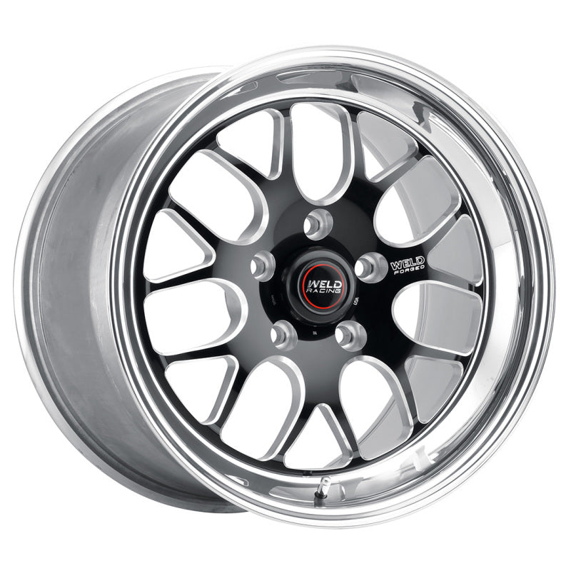 Load image into Gallery viewer, Weld S77 17x8 / 5x115mm BP / 5.2in. BS Black Wheel (High Pad) - Non-Beadlock
