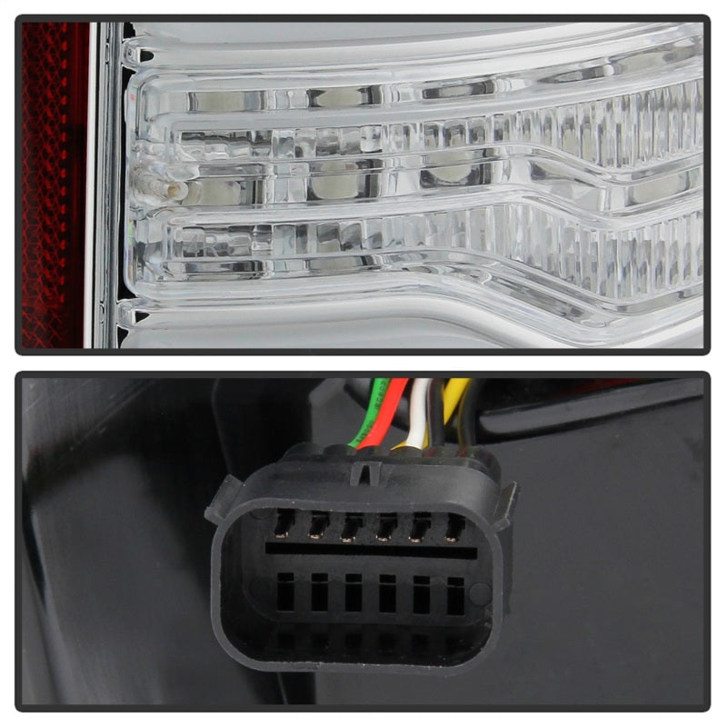 Load image into Gallery viewer, Spyder Dodge Ram 19-20 LED Tail Light Chrome ALT-YD-DR19HAL-SEQ-C
