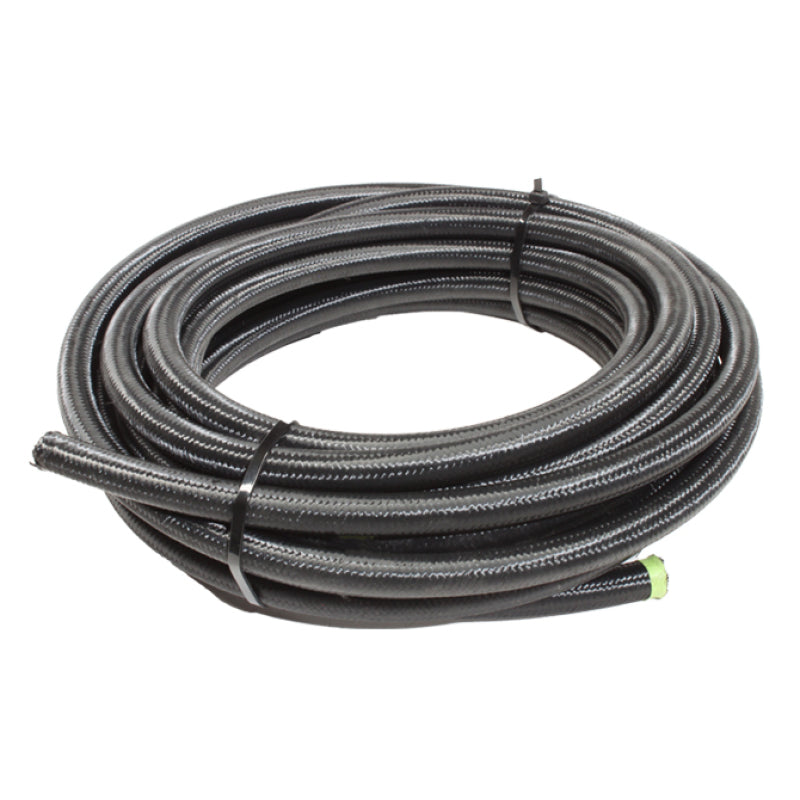 Load image into Gallery viewer, Snow 8AN Braided Stainless PTFE Hose - 30ft (Black)
