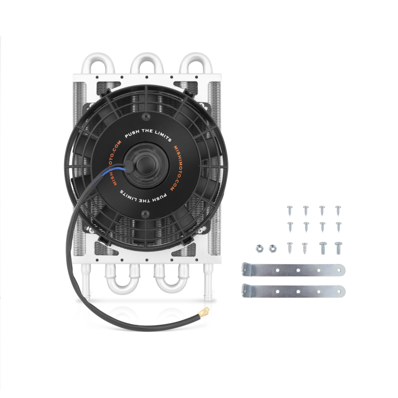 Load image into Gallery viewer, Mishimoto Heavy Duty Transmission Cooler w/ Electric Fan
