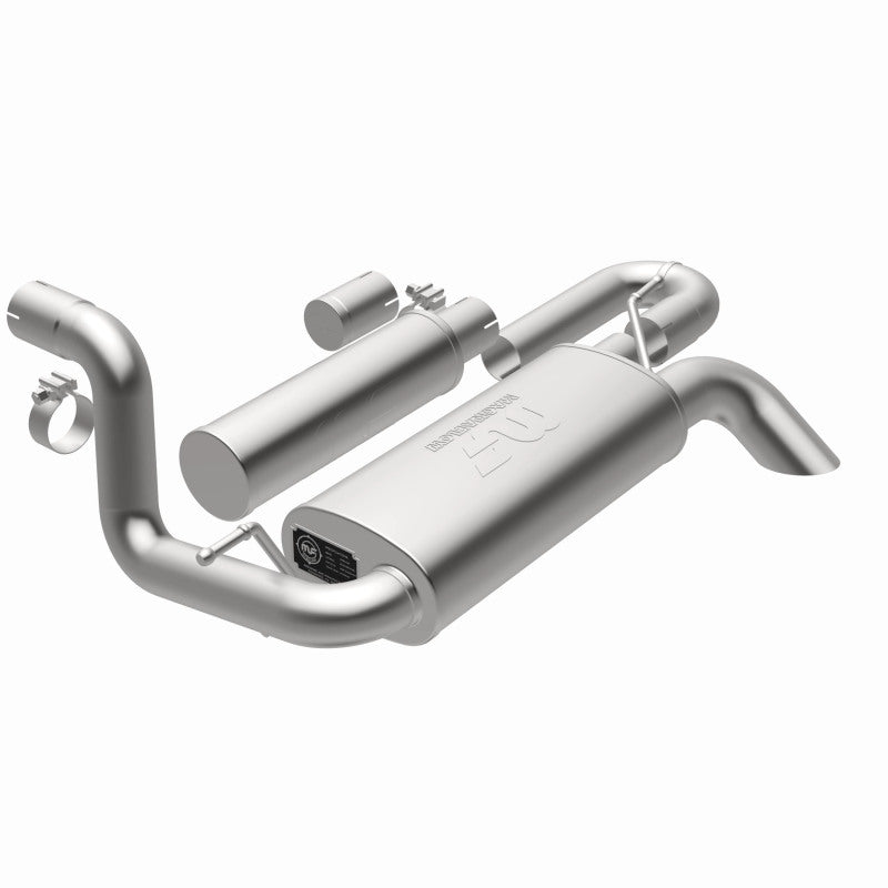 Load image into Gallery viewer, MagnaFlow 18-23 Jeep Wrangler JL 2.0L/3.6L Overland Series Axle-Back Exhaust
