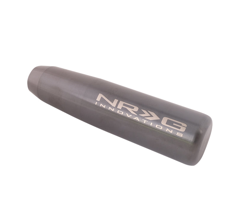 Load image into Gallery viewer, NRG Universal Short Shifter Knob - 5in. Length / Heavy Weight 1.27Lbs. - Black Chrome
