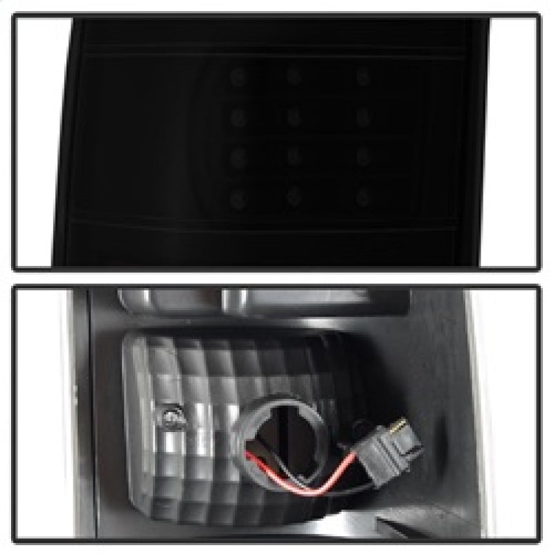 Load image into Gallery viewer, xTune 03-06 Chevrolet Silverado 1500 LED Tail Lights - Black Smoke (ALT-JH-CSIL03-LED-BSM)

