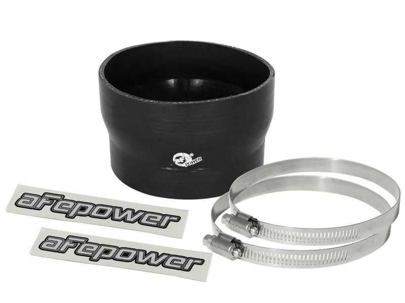 Load image into Gallery viewer, aFe Magnum FORCE CAIS Spare Parts Kit (3.875in - 3.5in ID  x 2.5in L) Straight Reducing Coupler-Blk
