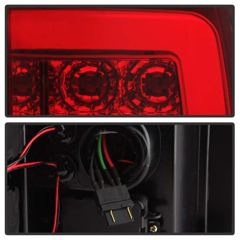 Load image into Gallery viewer, Spyder 07-13 Silverado (Will Not Work w/2010 921 Bulb) V3 Tail Lights Rd/Clr ALT-YD-CS07V3-LBLED-RC
