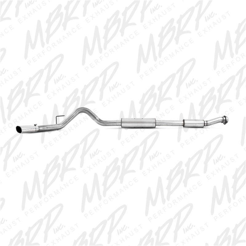 Load image into Gallery viewer, MBRP 11-13 Ford F150 SVT Raptor 6.2L EC-SB/CC-SB 3.5in Cat Back Single Exit Alum Exhaust System
