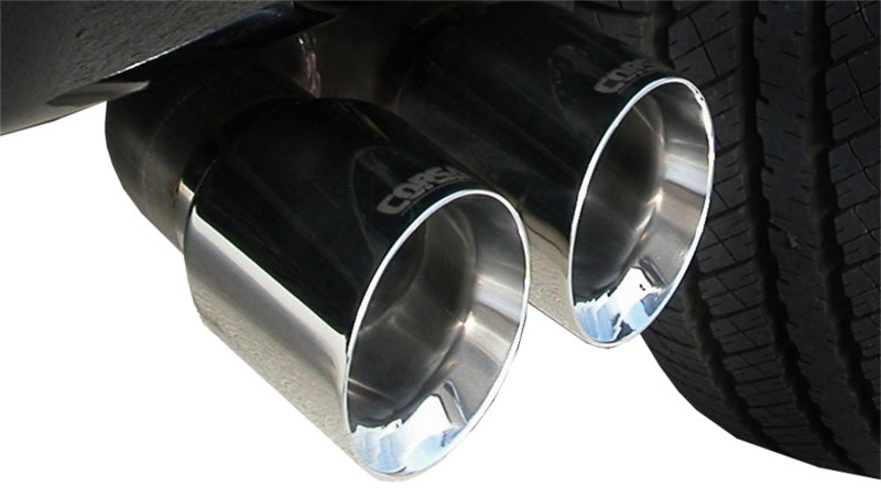 Load image into Gallery viewer, Corsa 2011-2014 Ford F-150 EcoBoost 3.5L V6 Polished Sport Cat-Back Exhaust
