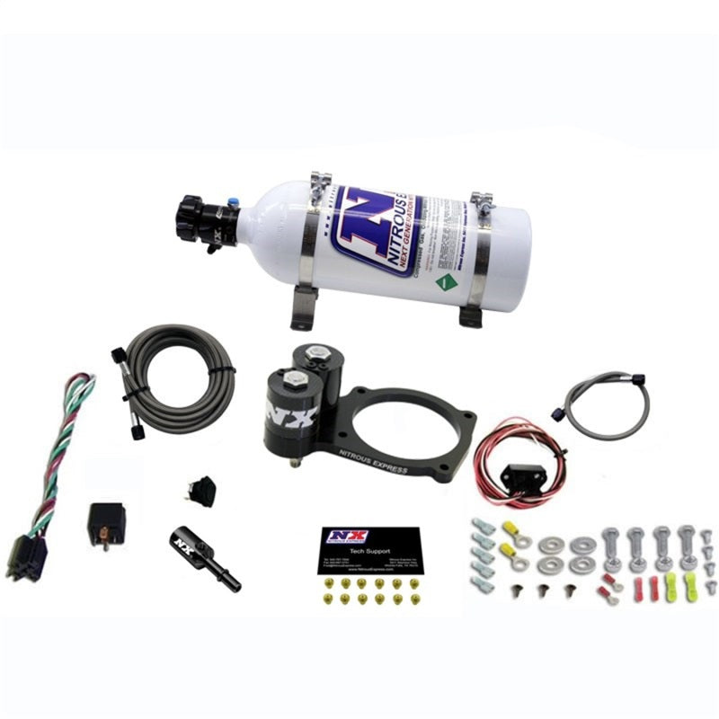 Load image into Gallery viewer, Nitrous Express Dodge Hellcat/Demon Nitrous Plate Kit w/5lb Bottle
