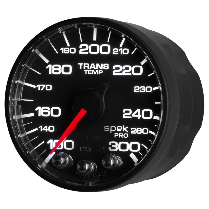 Load image into Gallery viewer, Autometer Spek-Pro 52.4mm 100-300 Deg F Digital Stepper Motor Trans Temp Gauge
