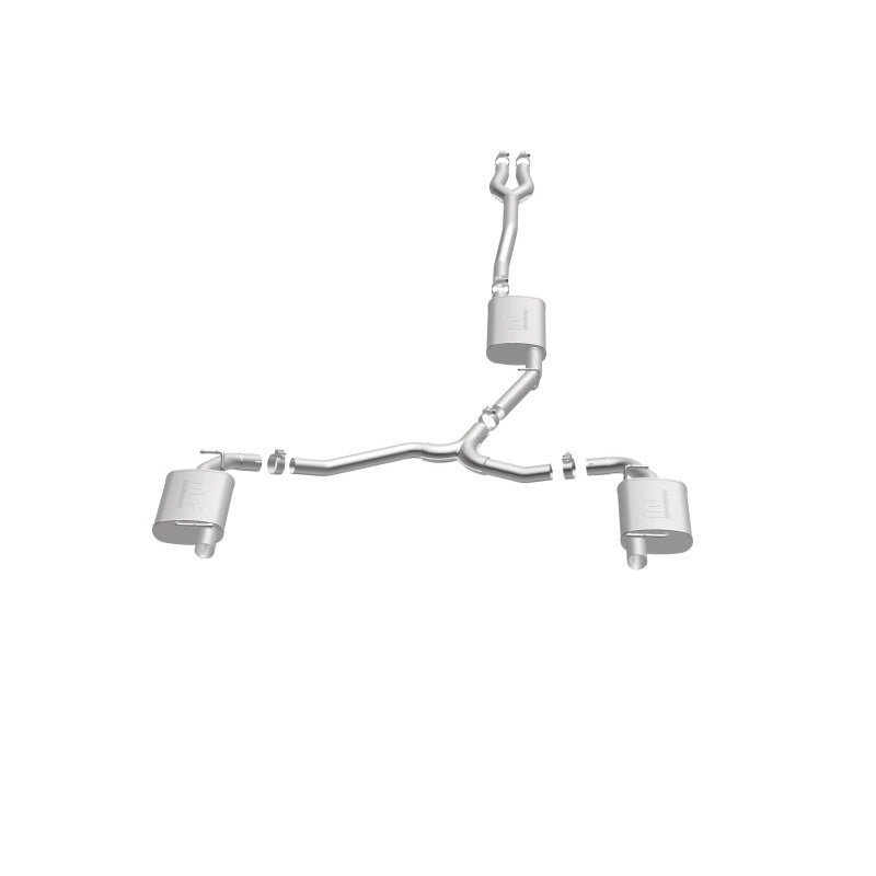 Load image into Gallery viewer, MagnaFlow Cat-Back SS Dual Split Rear Exit 2015 Dodge Charger/Chrysler 300C 3.6L V6 (Uses OEM Tips)
