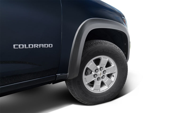 Load image into Gallery viewer, Bushwacker 15-19 Chevy Colorado (Excl. ZR2) OE Style Fender Flares 2pc Front - Black
