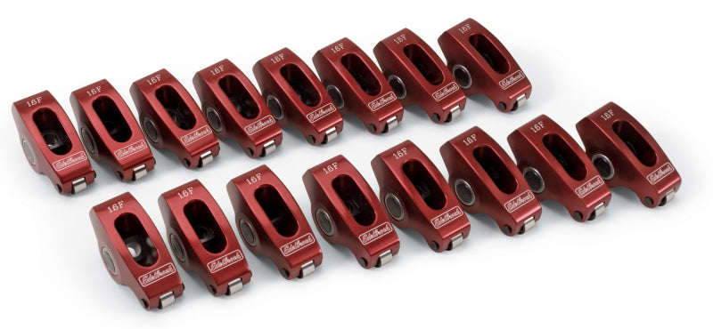 Load image into Gallery viewer, Edelbrock Rocker Arms Roller SBF 3/8In 1 6 1 Ratio Set of 16
