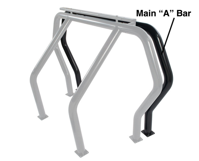 Load image into Gallery viewer, Go Rhino RHINO Bed Bar - Front Main A bar - Black
