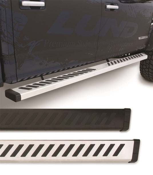 Lund 05-17 Toyota Tacoma Double Cab Summit Ridge 2.0 Running Boards - Black