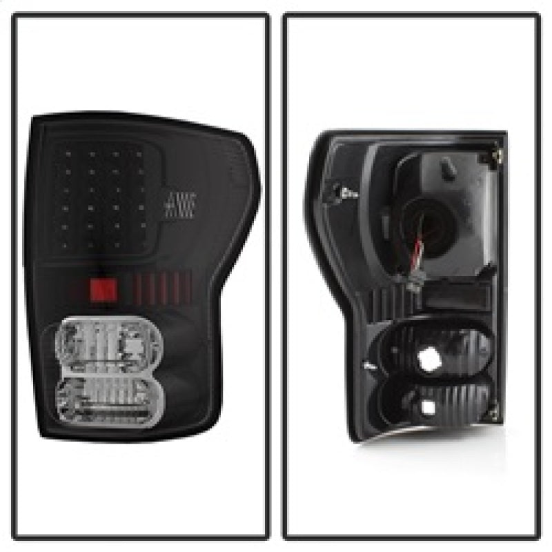 Load image into Gallery viewer, xTune Toyota Tundra 07-13 LED Tail Lights Black ALT-ON-TTU07-LED-BK
