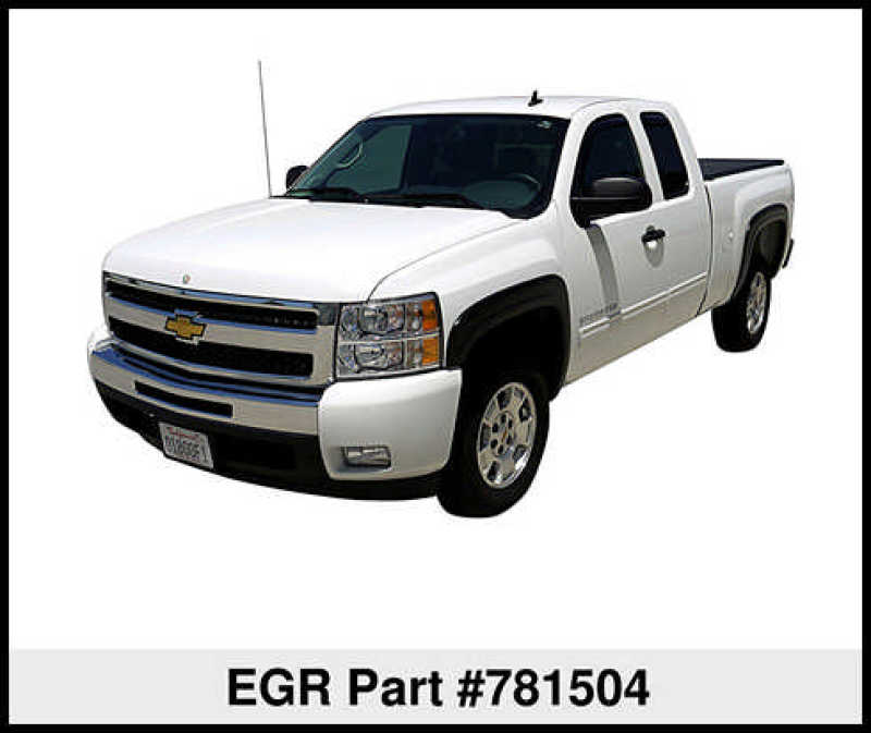 Load image into Gallery viewer, EGR 07-13 Chev Silverado 6-8ft Bed OEM Look Fender Flares - Set (781504)
