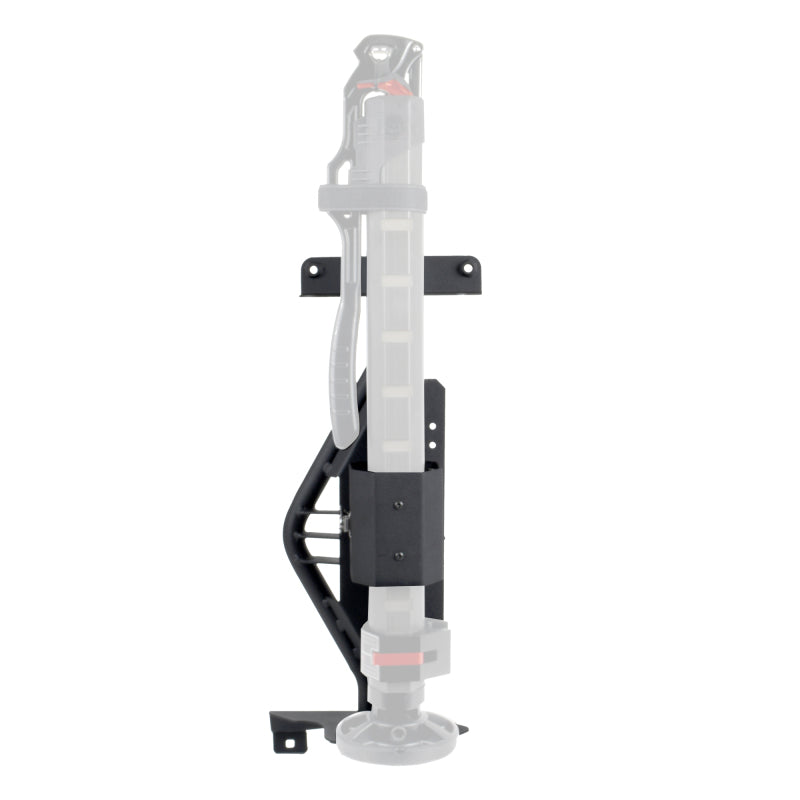 Load image into Gallery viewer, Go Rhino 18-24 Jeep Wrangler JL/JLU/JT Front Fender Jack Mount for Xventure Gear EG Jack - Tex. Blk

