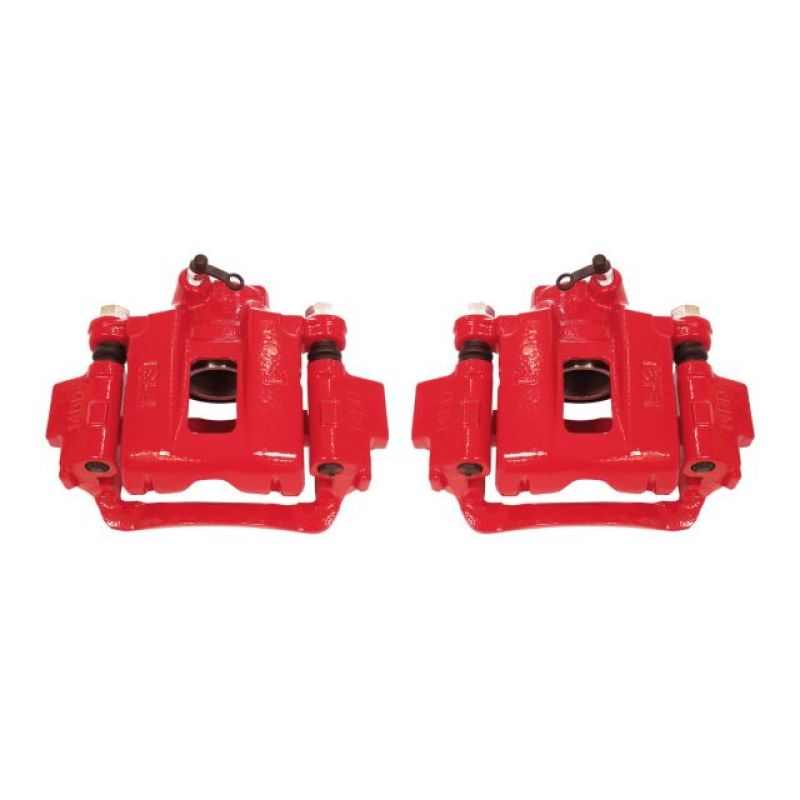 Load image into Gallery viewer, Power Stop 03-09 Toyota 4Runner Rear Red Calipers w/Brackets - Pair
