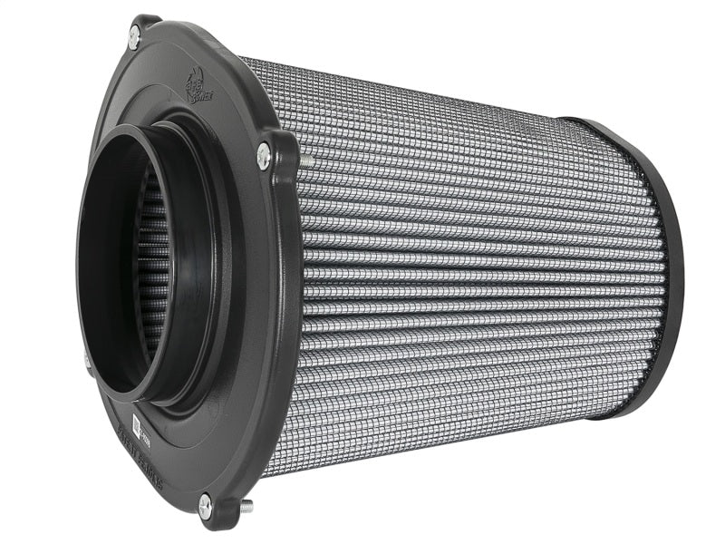 Load image into Gallery viewer, aFe Quantum Pro DRY S Air Filter Flat Top - 5in Flange x 9in Height
