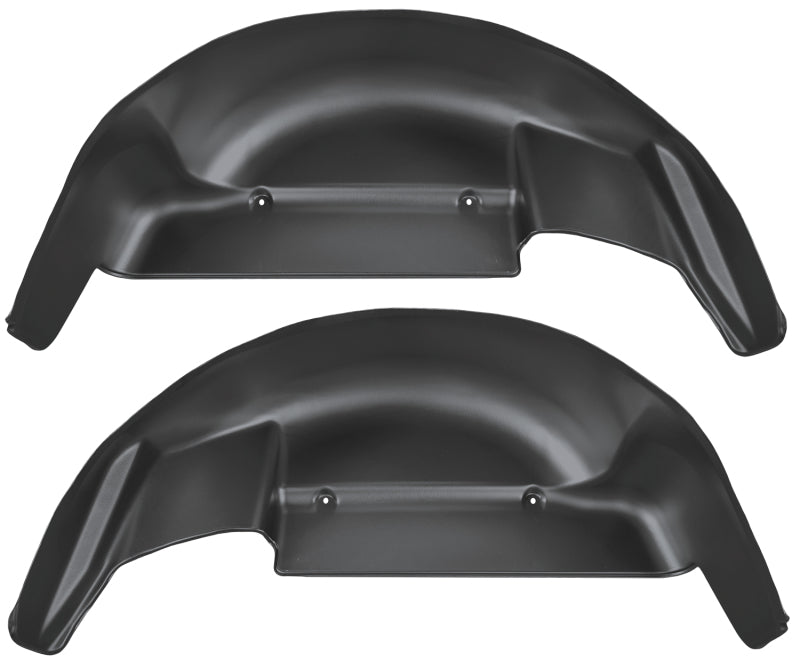 Load image into Gallery viewer, Husky Liners 06-14 Ford F-150 Black Rear Wheel Well Guards
