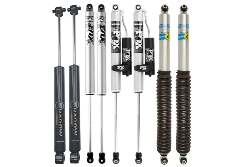 Load image into Gallery viewer, Superlift 07-18 Jeep Wrangler JK 4in Long Arm Kit - Fox RES Shocks
