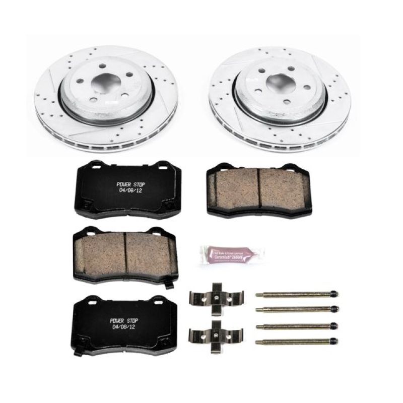 Load image into Gallery viewer, Power Stop 18-19 Dodge Durango Rear Z23 Evolution Sport Brake Kit
