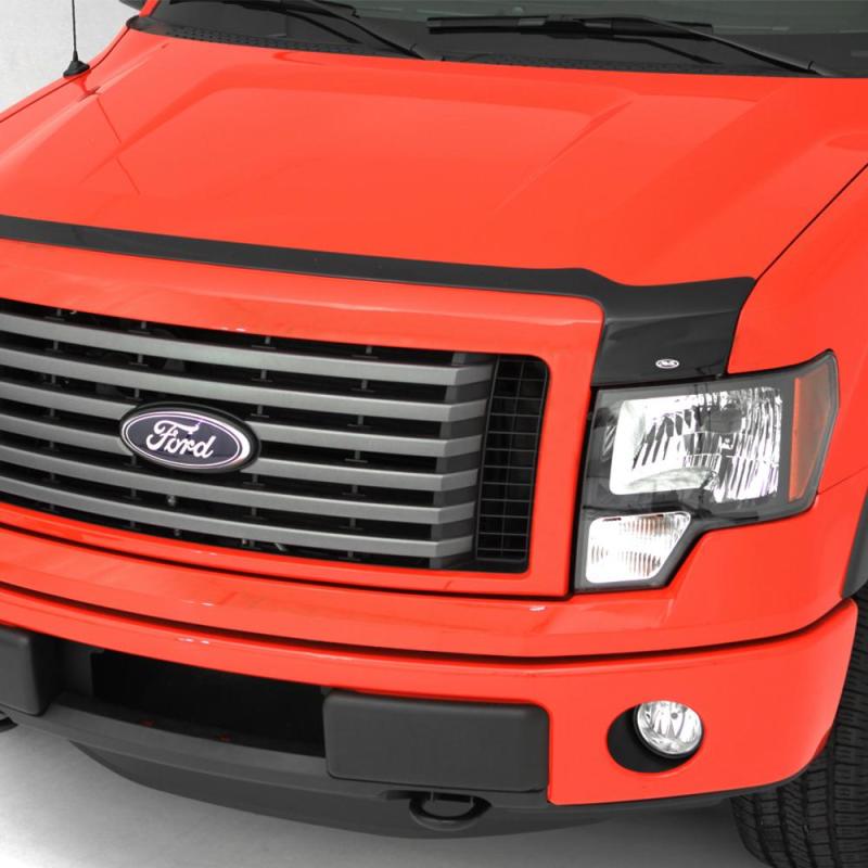 Load image into Gallery viewer, AVS 04-12 Ford Ranger Aeroskin Low Profile Acrylic Hood Shield - Smoke
