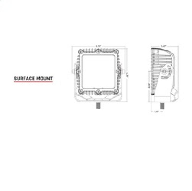 Load image into Gallery viewer, Rigid Industries Q-Series Spot w/ Amber PRO Lens
