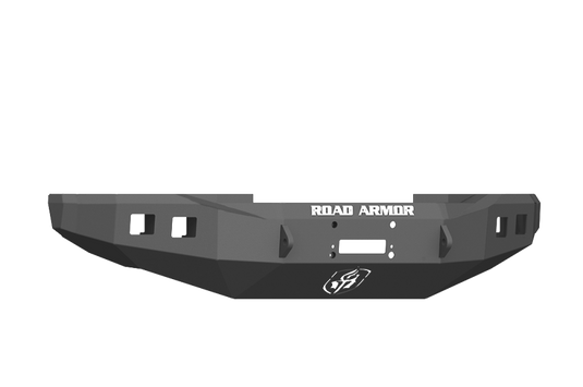 Road Armor 17-20 Ford F-250 Stealth Wide Fender Flare Front Winch Bumper - Tex Blk