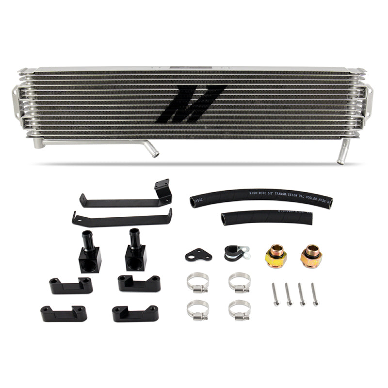 Load image into Gallery viewer, Mishimoto 15-16 GM 6.6L Duramax (LML) Transmission Cooler - Silver
