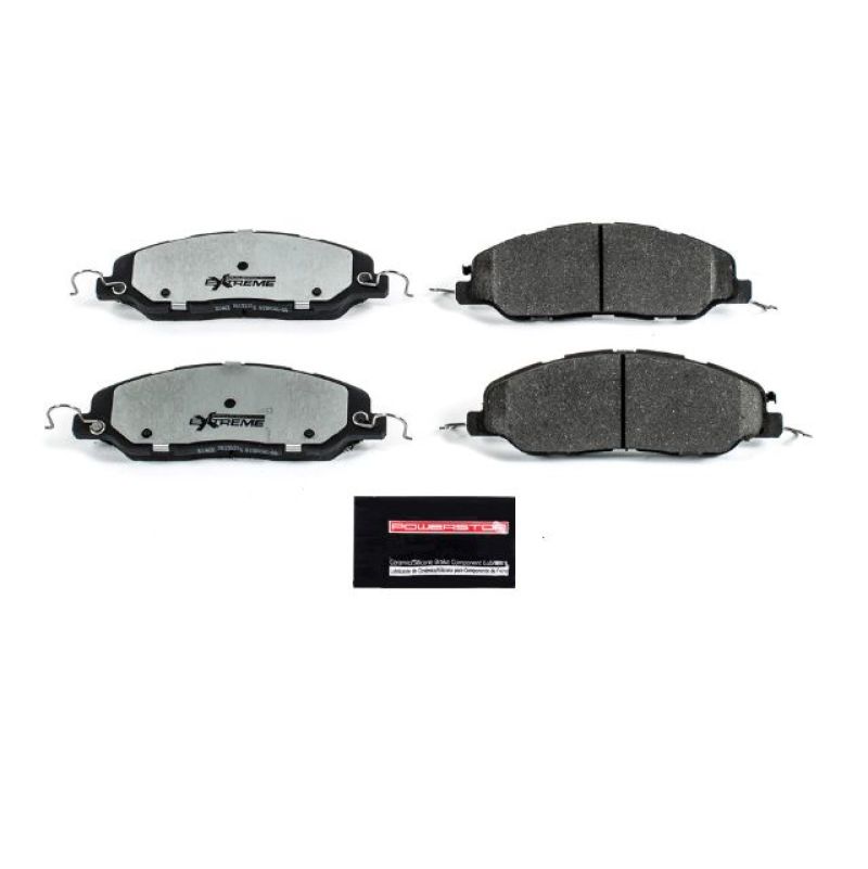 Load image into Gallery viewer, Power Stop 11-14 Ford Mustang Front Z26 Extreme Street Brake Pads w/Hardware
