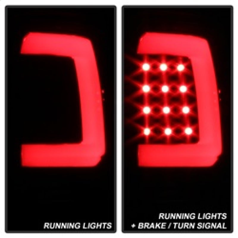 Load image into Gallery viewer, xTune Dodge Ram 1500 94-01 Tail Lights - Light Bar LED - Black ALT-ON-DRAM94V3-LBLED-BSM
