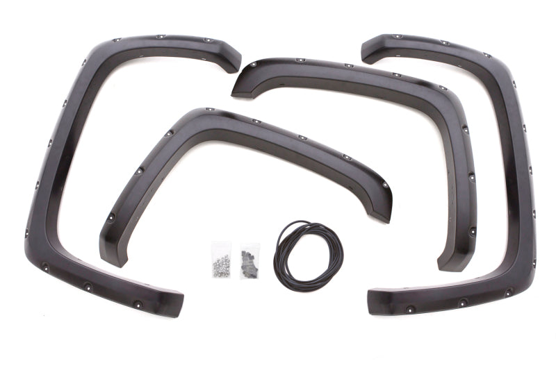 Load image into Gallery viewer, Lund 2017 Ford F-250 Super Duty RX-Rivet Textured Elite Series Fender Flares - Black (4 Pc.)
