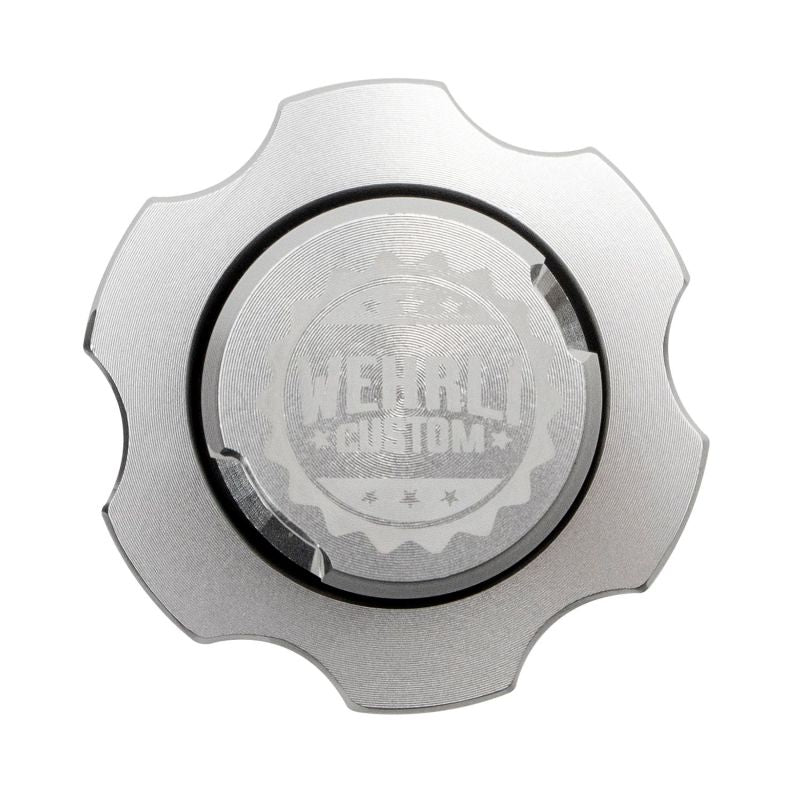 Load image into Gallery viewer, Wehrli 2001+ GM Duramax LB7/LLY/LBZ/LMM/LML/L5P Billet Oil Fill Cap - Clear Anodized
