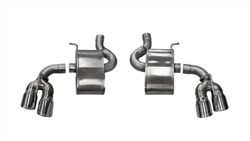 Load image into Gallery viewer, Corsa 2017-2024 Chevrolet Camaro SS 6.2L V8 2.75in Polished Sport Axle-Back Exhaust
