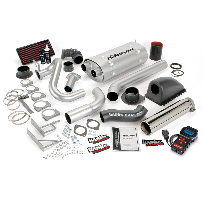Load image into Gallery viewer, Banks Power 01-07 GM 8.1 Mh-W - All (L-Exit) Stinger System w/ AutoMind
