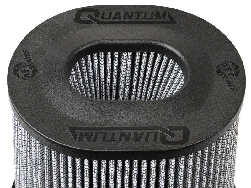 Load image into Gallery viewer, aFe Quantum Pro DRY S Air Filter Inverted Top - 5in Flange x 8in Height - Dry PDS
