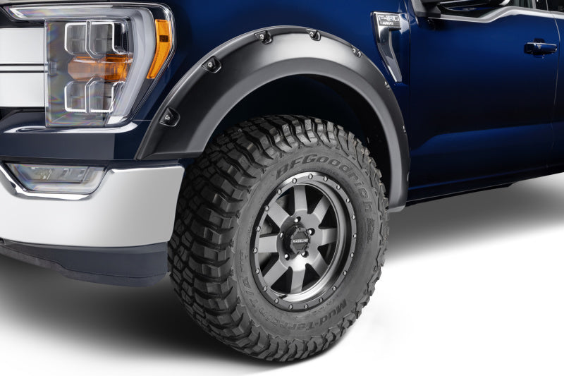 Load image into Gallery viewer, Bushwacker 2021 Ford F-150 (Excl. Lightning) Pocket Style Flares 4pc - Black
