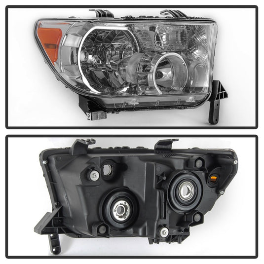 xTune 07-13 Toyota Tundra (w/o Headlight Washer) Headlight - OEM Right (HD-JH-TTU07-OE-R)