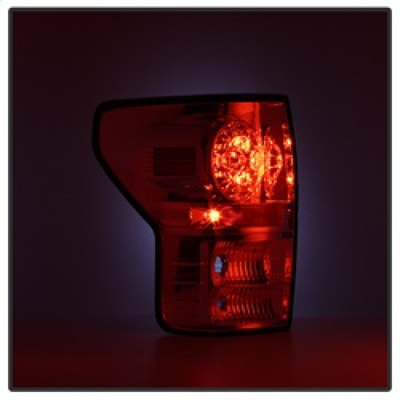 Load image into Gallery viewer, Spyder Toyota Tundra 07-13 LED Tail lights Smoke ALT-YD-TTU07-LED-SM
