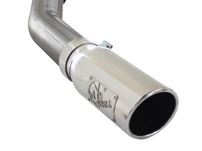 Load image into Gallery viewer, aFe MACHForce XP Exhausts Cat-Back SS 409 EXH Polished CB Ford F-150 11-12 V6-3.5L (tt)
