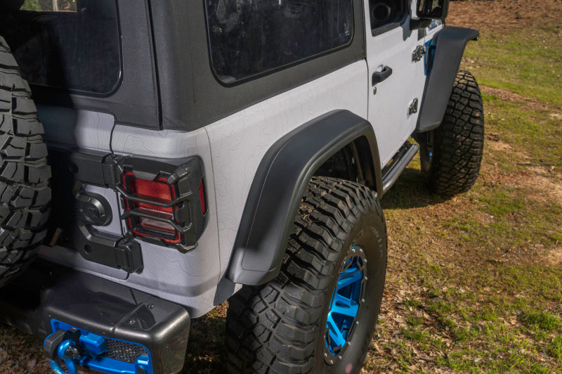 Load image into Gallery viewer, Rugged Ridge Max Terrain Fender Flare Set F &amp; R 18-22 Jeep Wrangler JL
