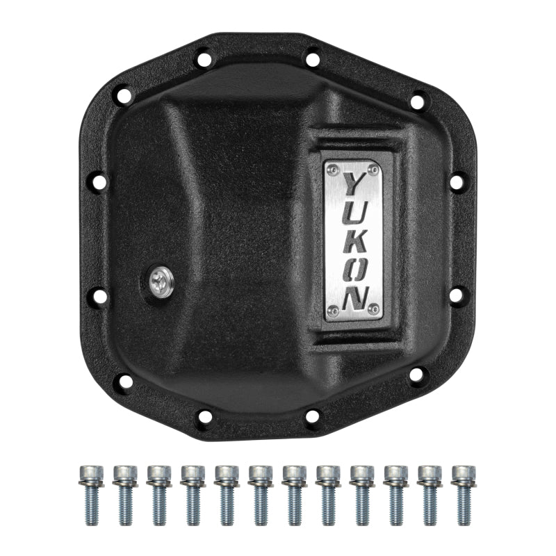 Load image into Gallery viewer, Yukon Gear Hardcore Front Nodular Iron Cover for Jeep Wrangler JL Dana 44/210mm
