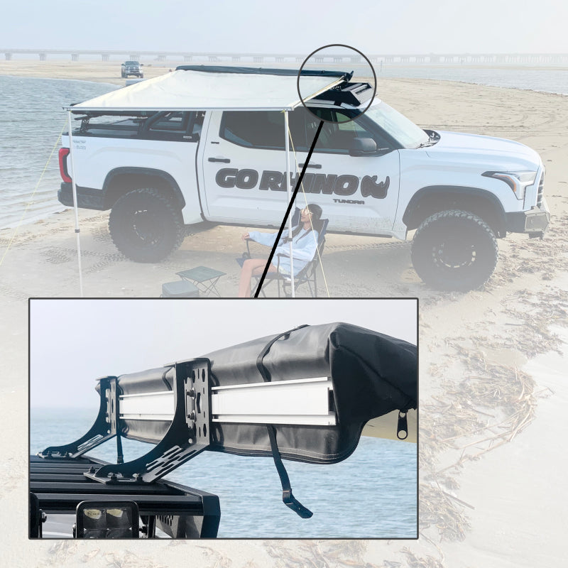 Load image into Gallery viewer, Go Rhino Rhino Awning Bracket Kit
