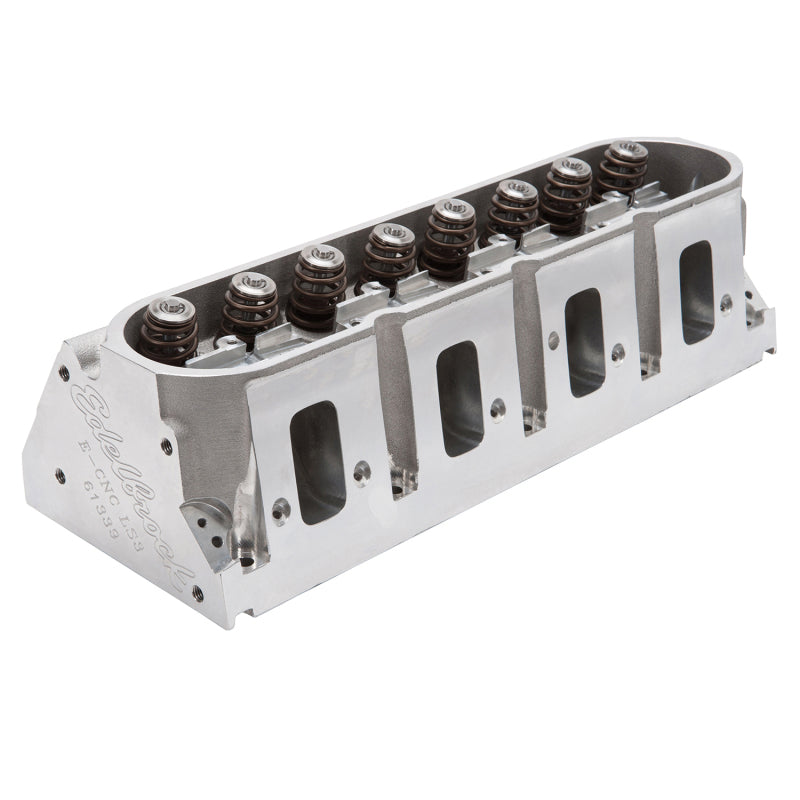 Load image into Gallery viewer, Edelbrock Cylinder Head Victor Jr LS3 GM Gen III/IV (4-Bolt Flange) Standard Block Complete
